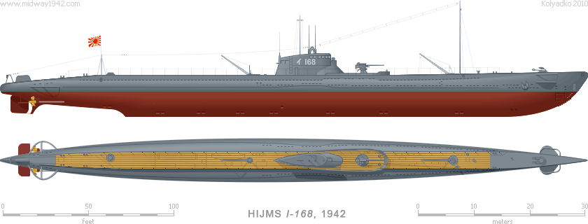 IJN Submarine I-168
